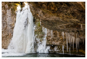 Januar 2023 - Wasserfall Giessen (CH)